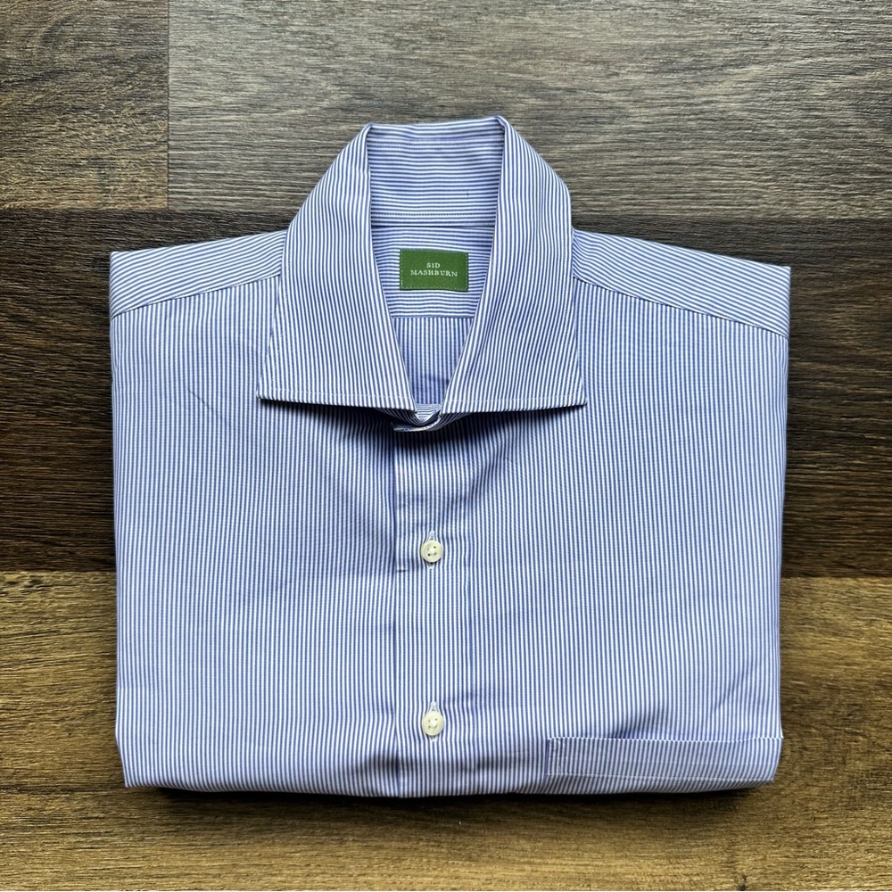 Sid Mashburn Spread Collar Dress Shirt